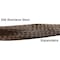 Electriduct Braided Cable Sleeve, 1 in Inside Dia., 1.37 in Max Bundle Dia., 50 ft, Stainless Steel BS-ED-SS-100-50 - alternate 3